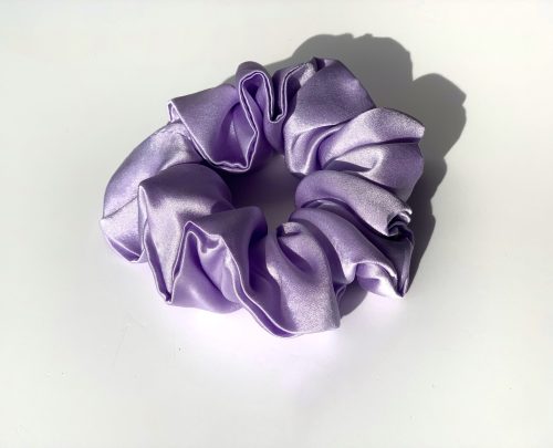 Копринен ластик Scrunchie XS -LILAC