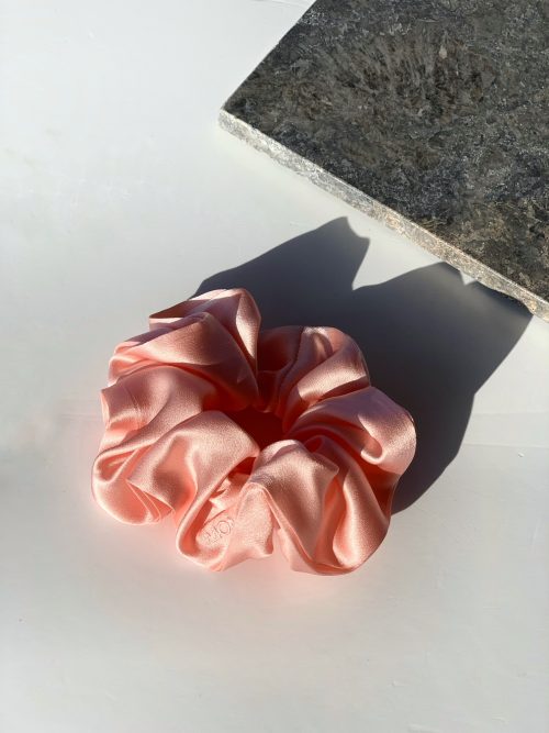 Копринен ластик Scrunchie -QUARTZ