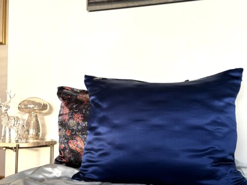 Față de pernă din mătase – Silk pillowcase Royal Blue