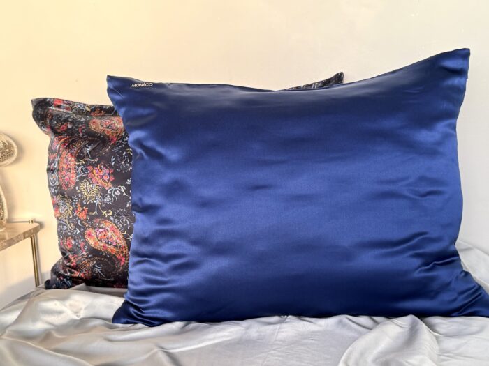 Копринена калъфка за възглавница - Silk pillowcase Royal Blue - Image 7