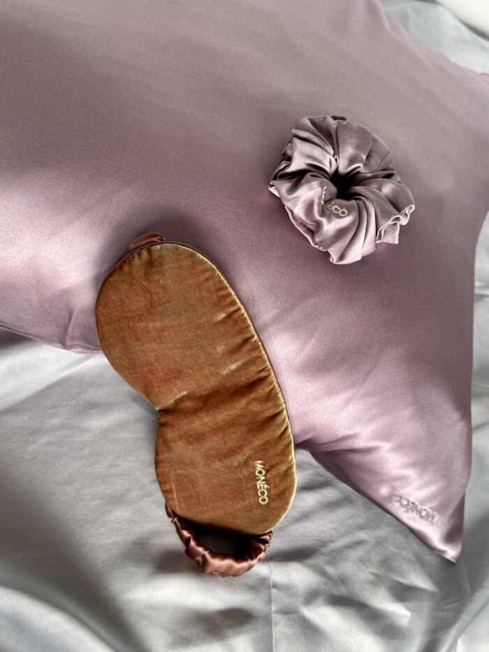 Копринена калъфка за възглавница - Silk pillowcase Taupe - Image 6