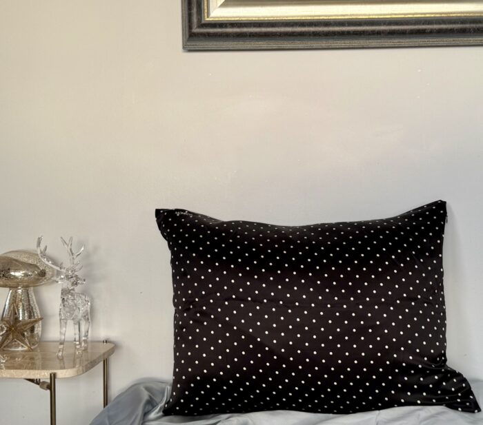 Копринена калъфка за възглавница - Silk pillowcase Dots - Image 3