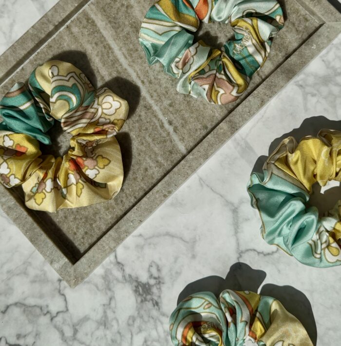 Копринен ластик Scrunchie - Omnia - Image 3