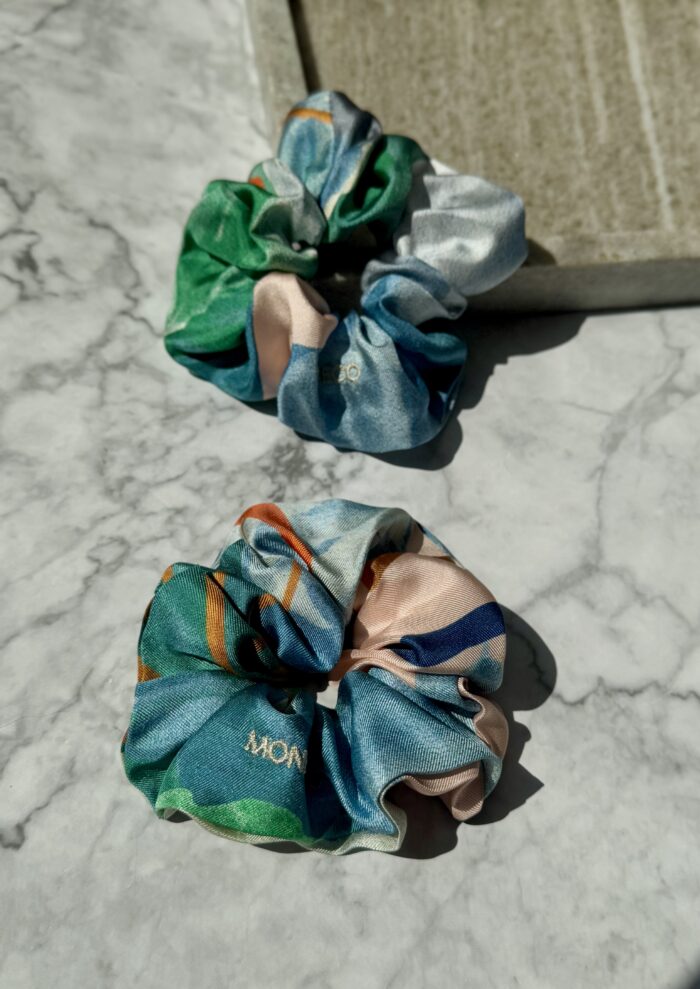 Копринен ластик Scrunchie - Lilly - Image 3