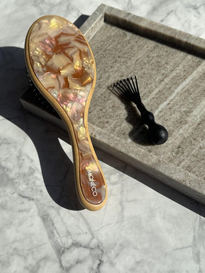 Четка за коса с глигански косъм  - Amber - Image 5