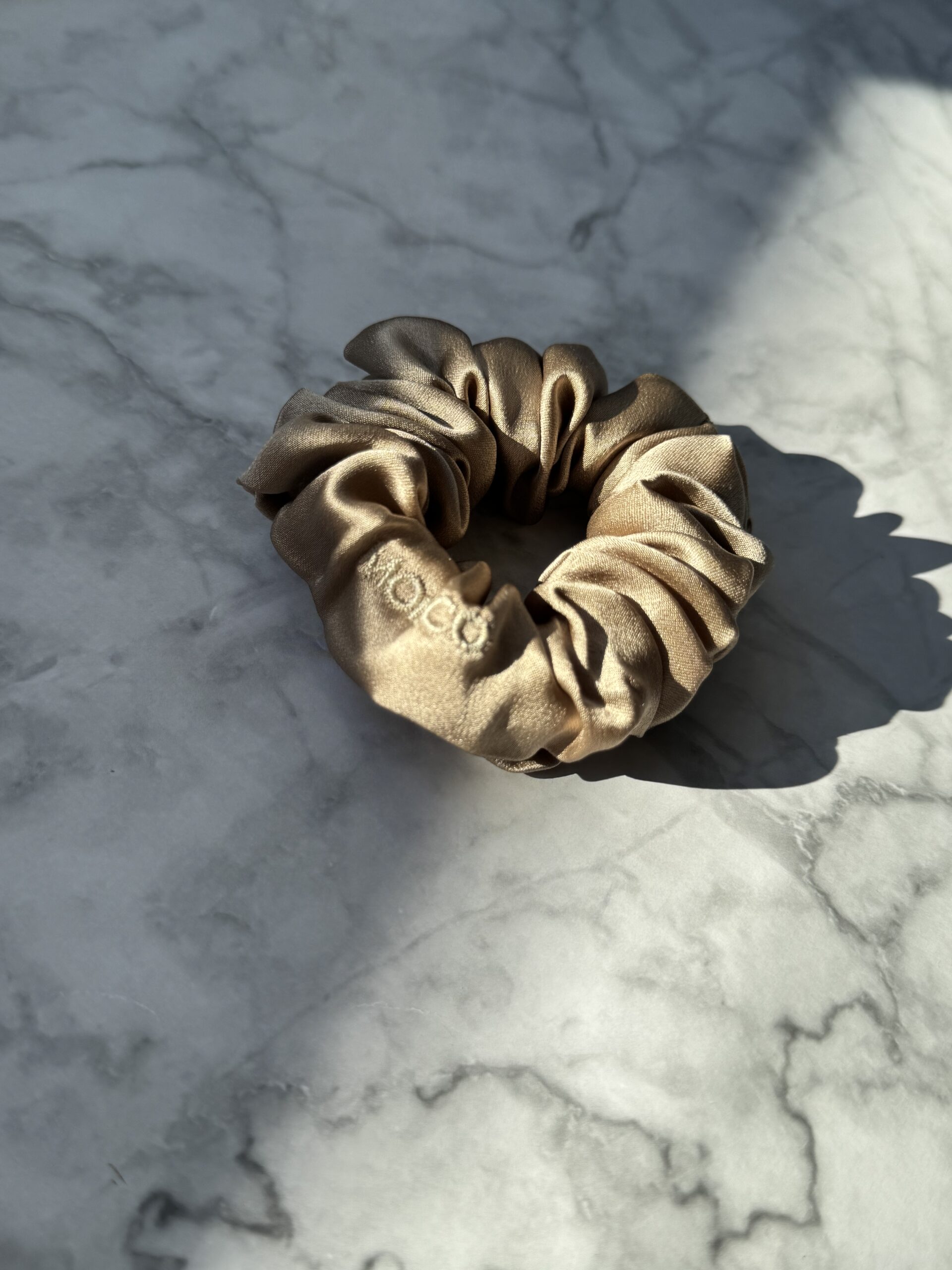 Комплект копринени ластици - Scrunchie XS Classic Noir - Изображение 3