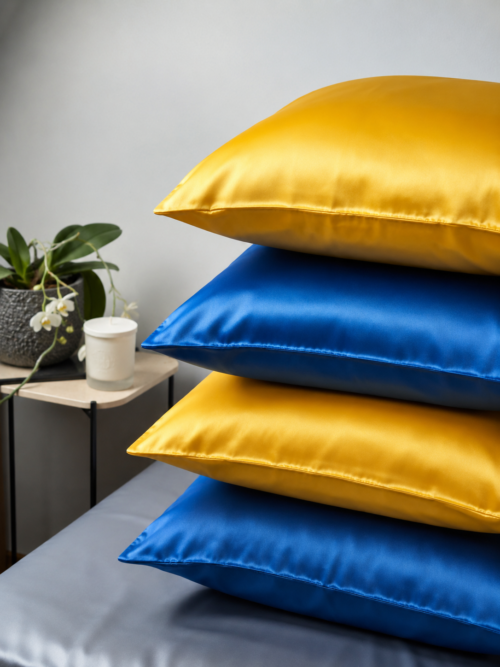 Față de pernă din mătase – Silk pillowcase Amalfi