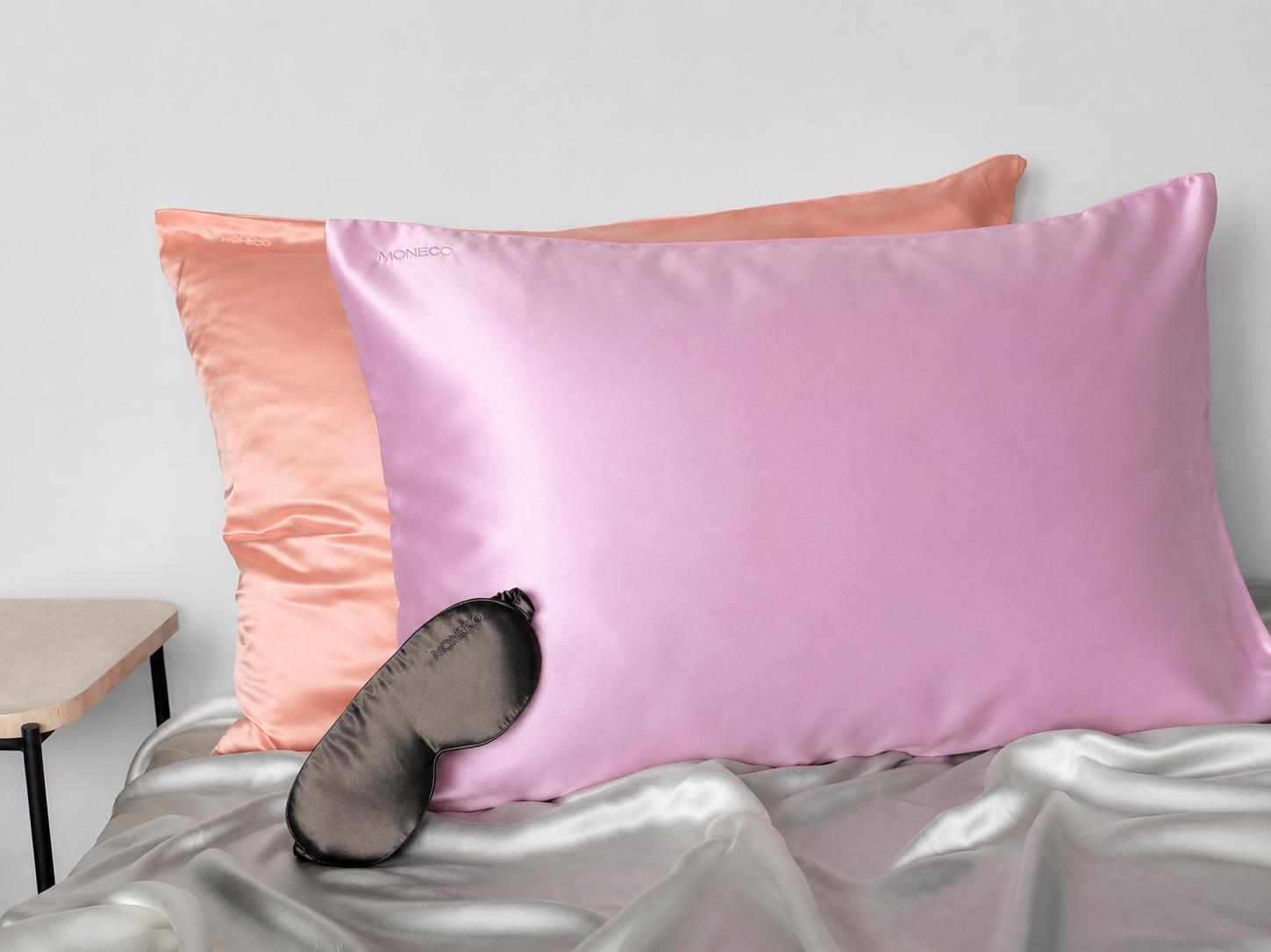 Копринена калъфка за възглавница - Silk pillowcase Baby Pink - Изображение 3
