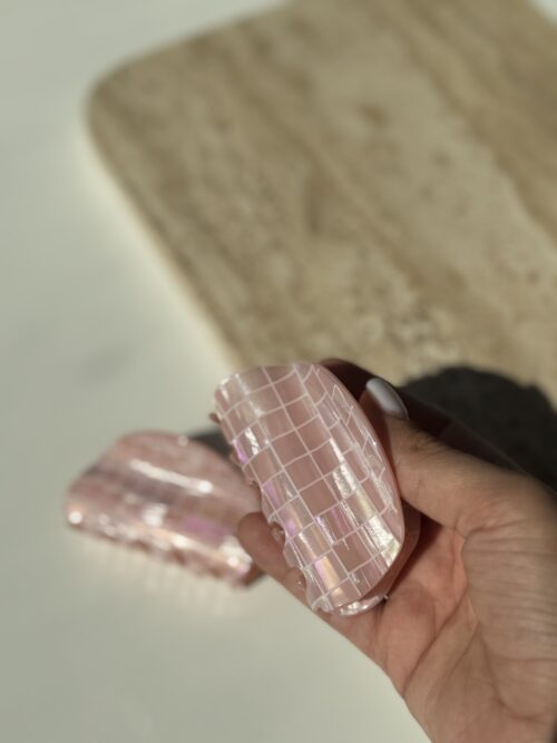 Шнола за коса –  Oval Quartz Shell