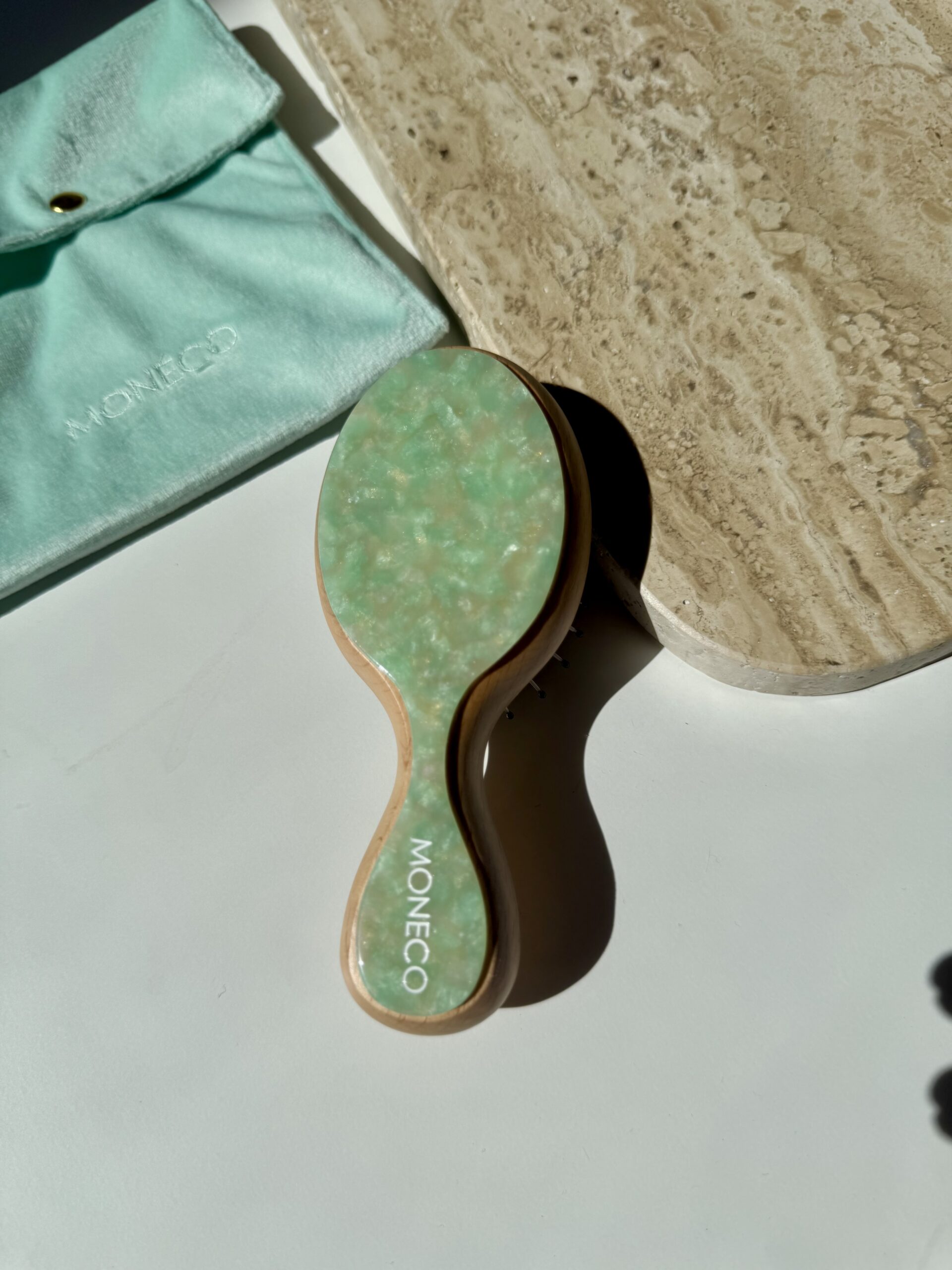 Кръгла четка за коса - Mini Mint