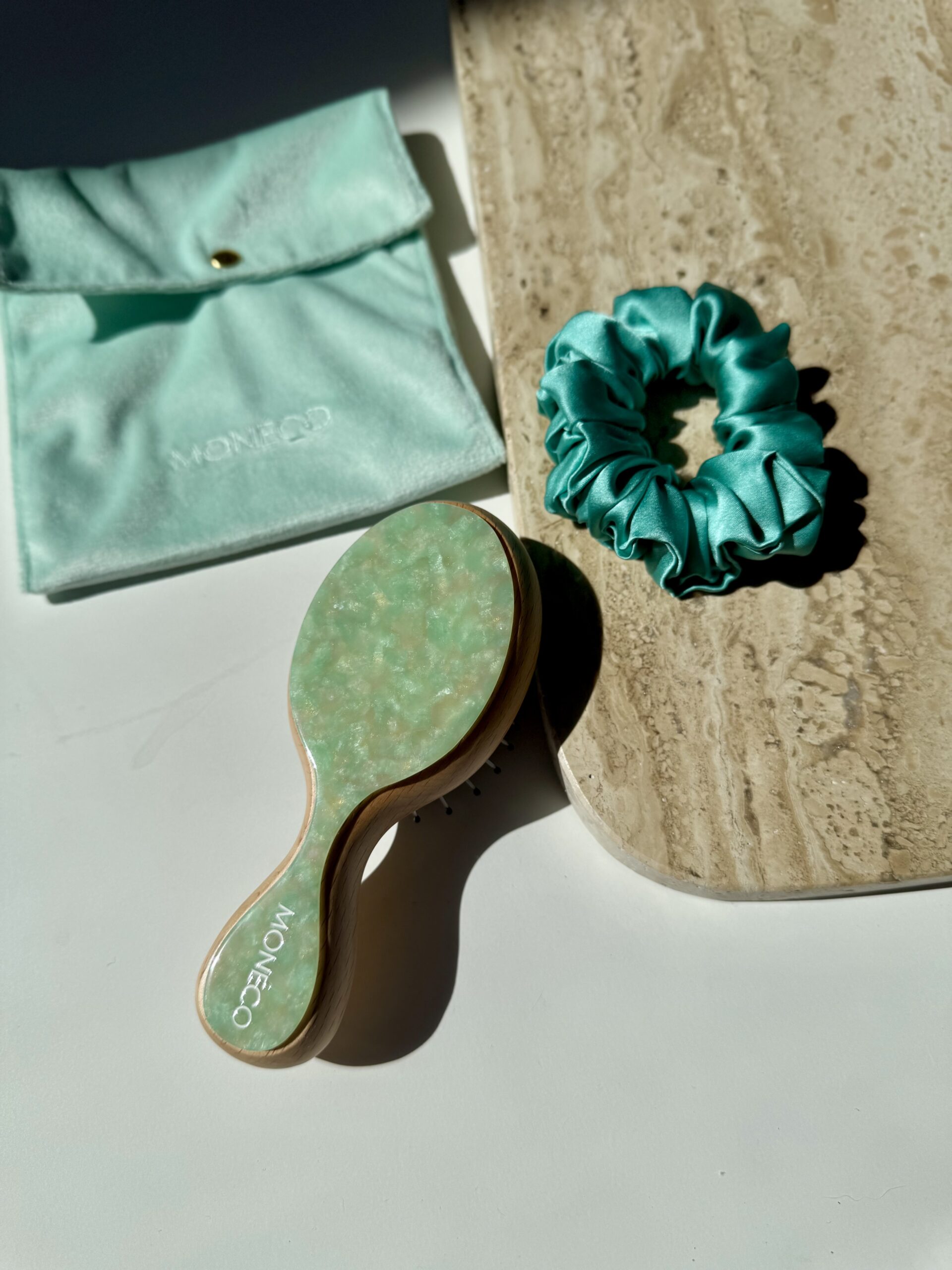 Кръгла четка за коса - Mini Mint — изображение 5